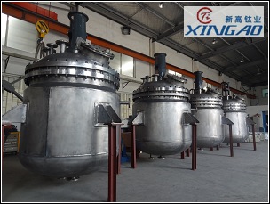 熱烈慶祝4臺(tái)純鈦反應(yīng)釜，驗(yàn)收結(jié)束！